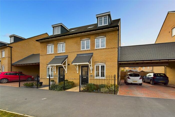 3 Bedroom Semi-Detached House To Rent In Gumcester Way, Godmanchester, Huntingdon, Cambridgeshire, PE29
