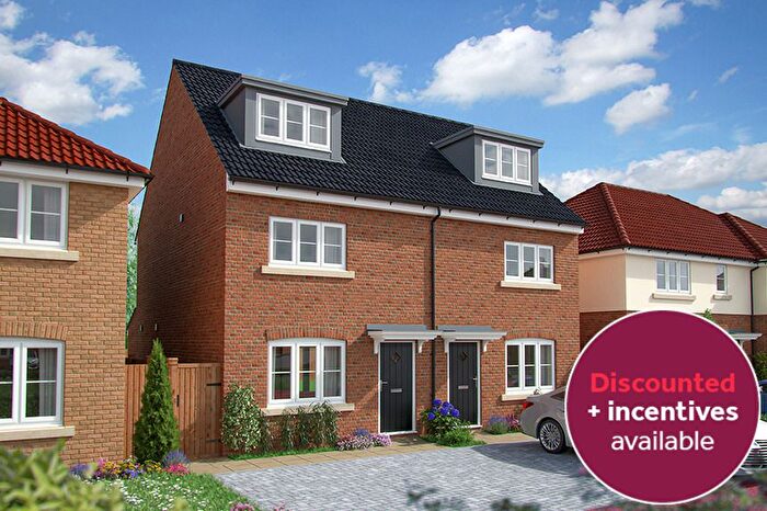3 Bedroom Semi Detached House For Sale In "The Tulip" At Harrowgate Lane, Stockton-On-Tees, TS19