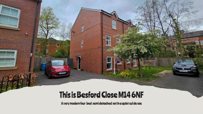 4 Bedroom Semi-Detached House To Rent In Besford Close Manchester, M14