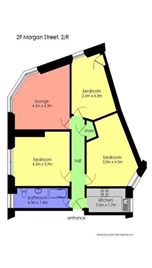 3 Bedroom Flat To Rent In Morgan Street, Dundee, DD4
