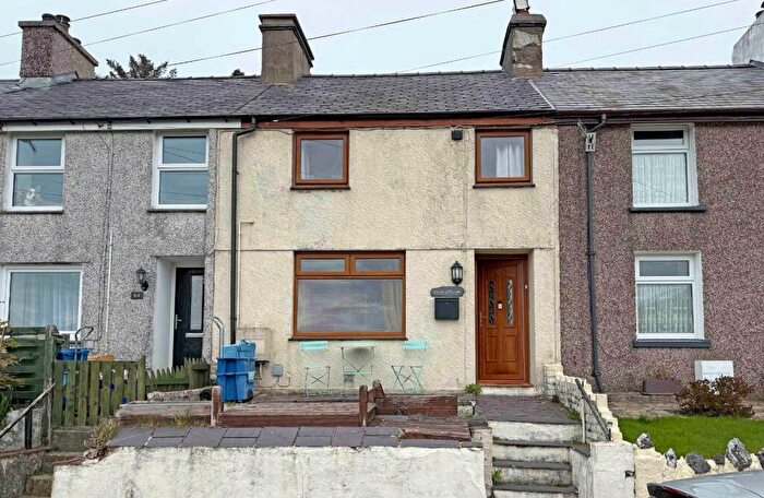 2 Bedroom Terraced House For Sale In Hyfrydle Road, Talysarn, Caernarfon, Gwynedd, LL54