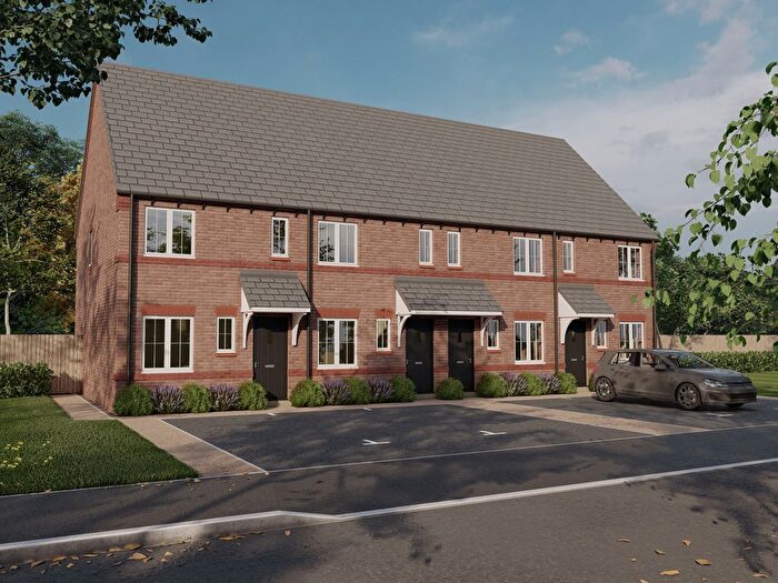 2 Bedroom Terraced House For Sale In "The Sunderland" At Darwin Crescent, Loughborough, LE11