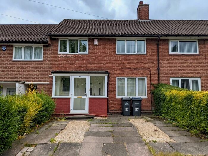 3 Bedroom Terraced House To Rent In Kingsbridge Road, Bartley Green, Birmingham, B32