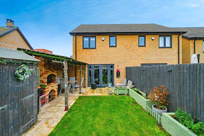 2 Bedroom Semi-Detached House For Sale In Claudia Gardens, Houghton Regis, Dunstable, Bedfordshire, LU5
