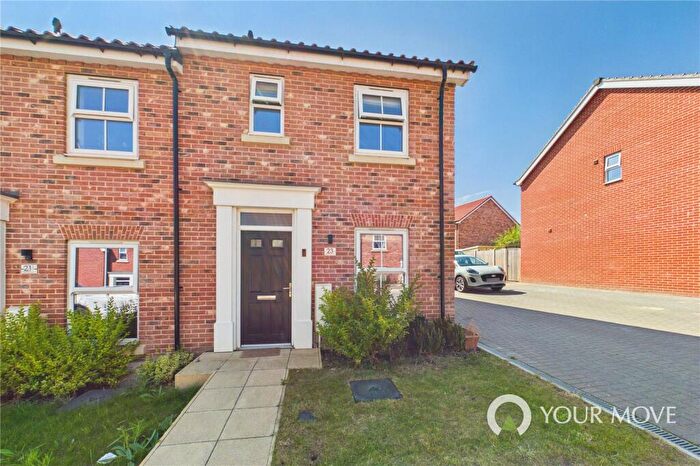 2 Bedroom End Of Terrace House For Sale In Bedingfield Road, Bungay, Suffolk, NR35