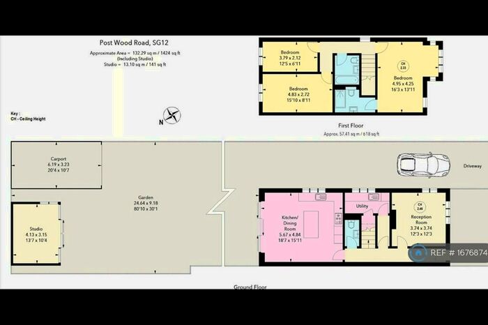3 Bedroom Detached House To Rent In Post Wood Road, Ware, SG12