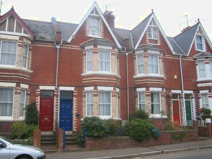 5 Bedroom Terraced House To Rent In Athelstan Road, St Leonards, Exeter, EX1