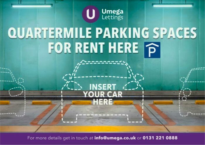 Garage / Parking To Rent In Simpson Loan, Quartermile, Edinburgh, EH3