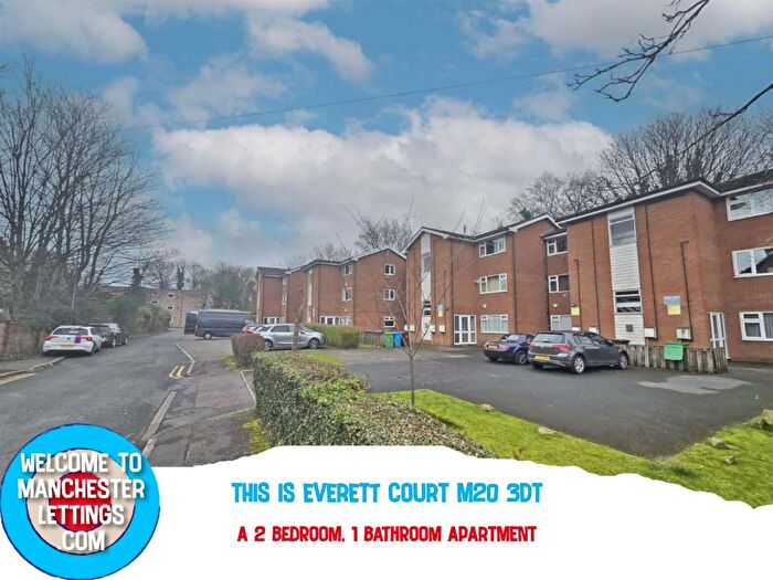 2 Bedroom Apartment To Rent In Everett Court, Aldborough Close Manchester, M20
