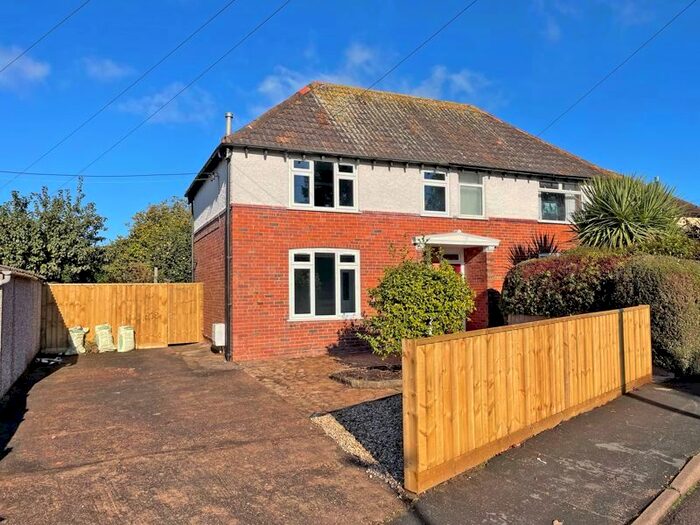 2 Bedroom Semi-Detached House To Rent In Manstone Avenue, Sidmouth, EX10