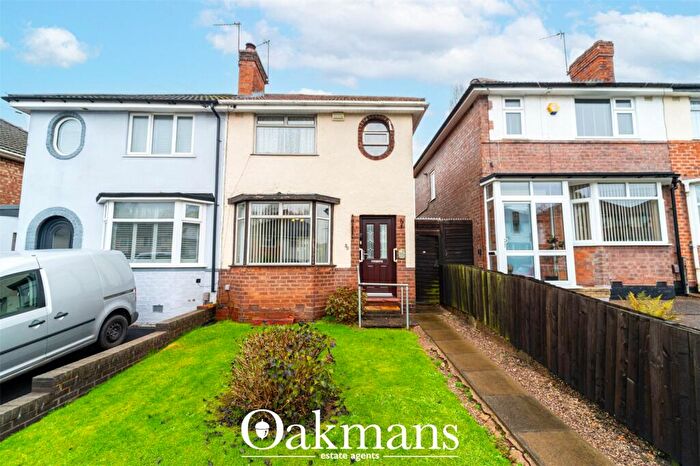 3 Bedroom Semi-Detached House For Sale In Thurlestone Road, Birmingham, West Midlands, B31