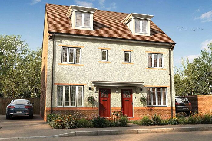 3 Bedroom Semi-Detached House For Sale In "The Mcarthur" At Cherry Square, Off Winchester Road, Basingstoke, RG23