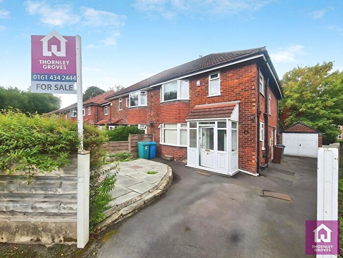 3 Bedroom Semi-detached House For Sale In Merston Drive, East Didsbury, Greater Manchester, M20