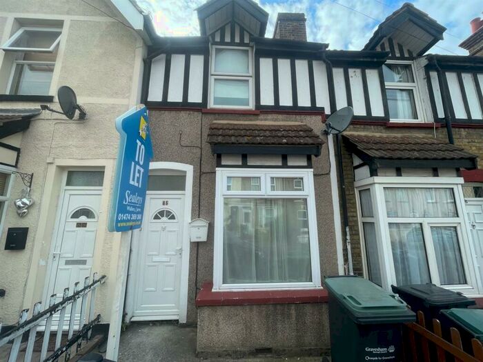 2 Bedroom Terraced House To Rent In All Saints Road, Gravesend, Kent, DA11