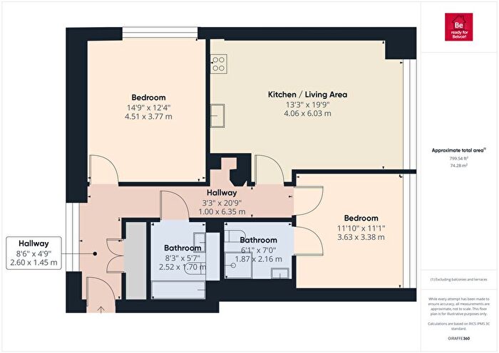 2 Bedroom Flat To Rent In Edmund Street, City Centre, Liverpool, L3