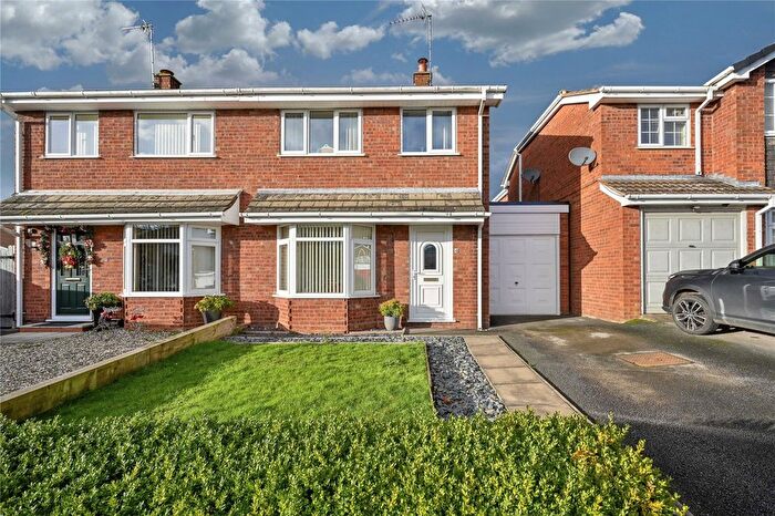 3 Bedroom Semi Detached House For Sale In Geneshall Close, Gnosall, Stafford, Staffordshire, ST20