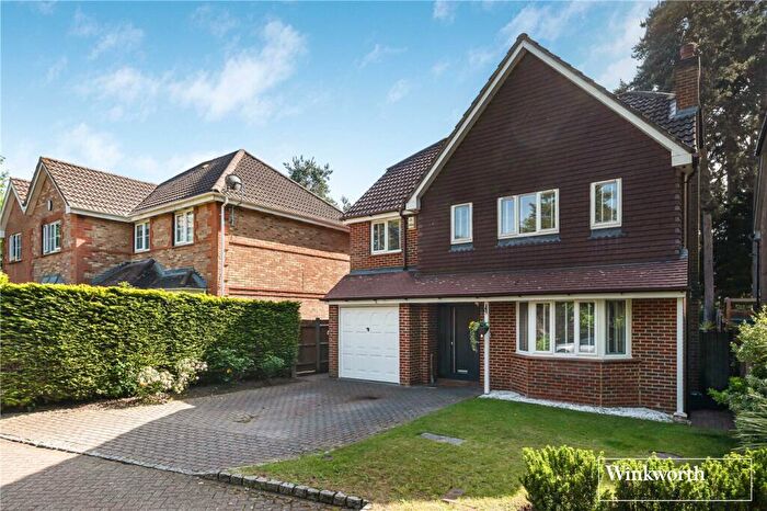 4 Bedroom Detached House For Sale In Butler Road, Bagshot, Surrey, GU19