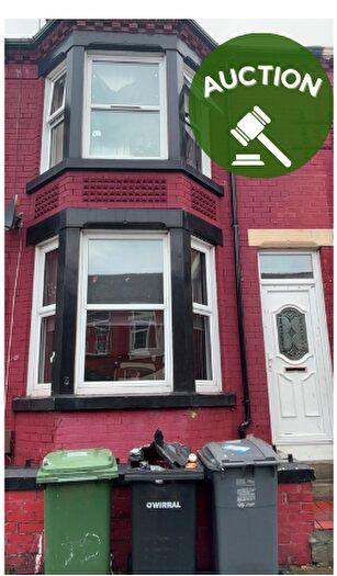 3 Bedroom Terraced House For Sale In Grasvile Road, Birkenhead, CH42
