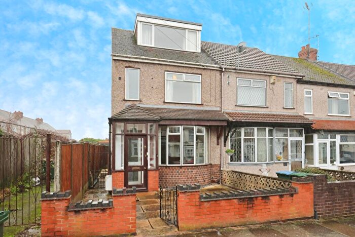 3 Bedroom End Of Terrace House For Sale In Elgar Road, Coventry, West Midlands, CV6