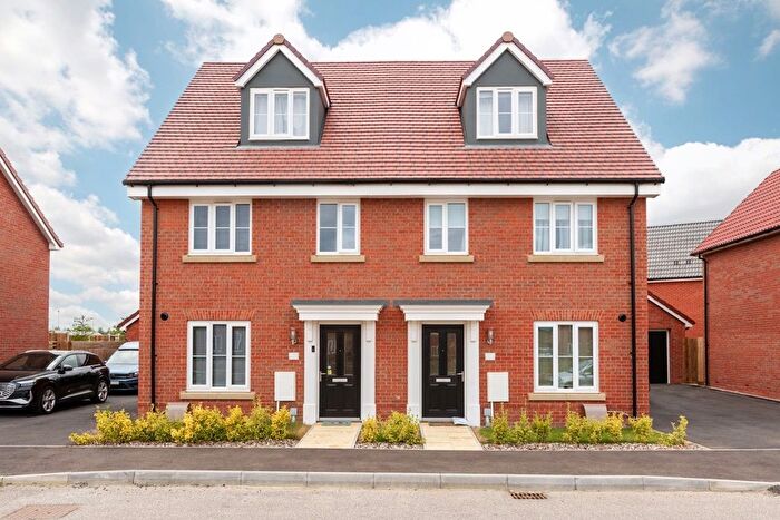 3 Bedroom Terraced House For Sale In "The Crofton - Plot " At Shackeroo Road, Bury St. Edmunds, IP32
