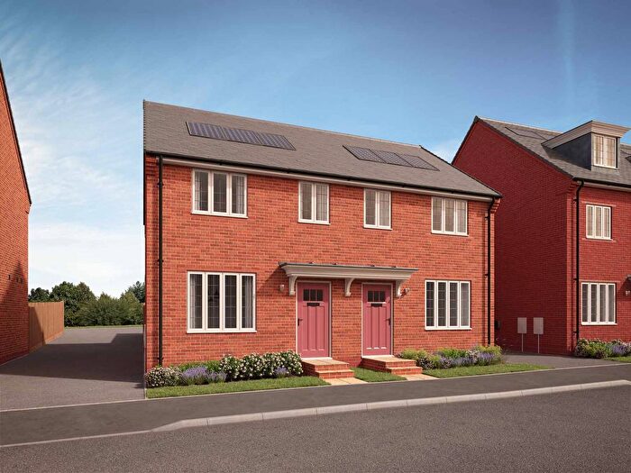 3 Bedroom Semi Detached House For Sale In "The Grovier" At Off New Sandy Lane, Harlestone, NN5