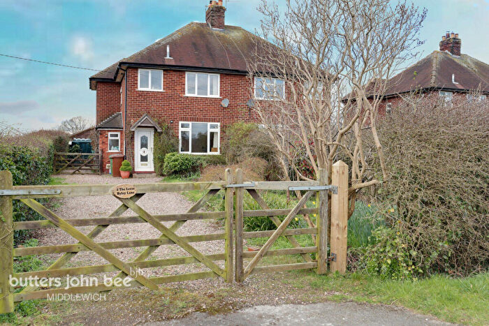 3 Bedroom Semi-Detached House For Sale In Byley Lane, Cranage, CW10