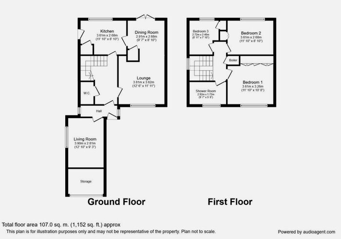 3 Bedroom House To Rent In Hailstone Road, Basingstoke, Hampshire, RG21