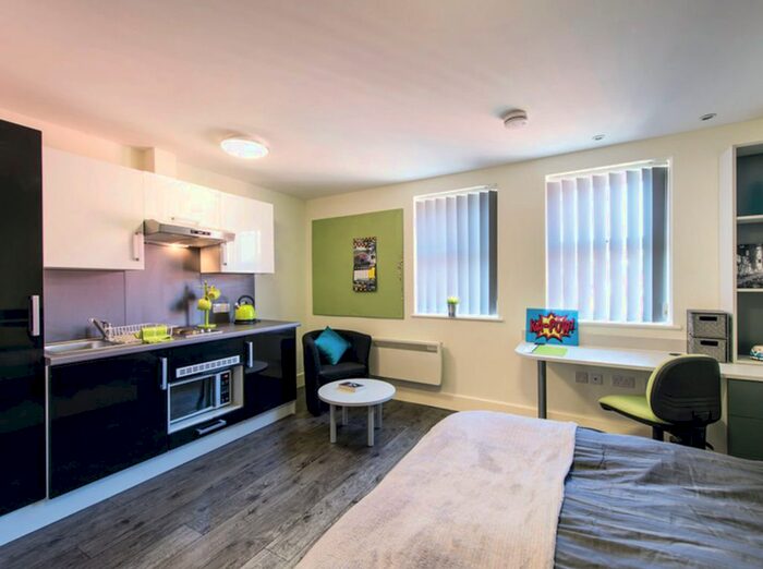 1 Bedroom Studio To Rent In 17-23 High St, Bangor 1Np, United Kingdom, Bangor LL57