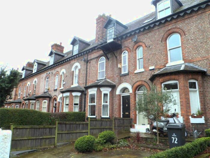 5 Bedroom Terraced House To Rent In Old Lansdowne Road, West Didsbury, Greater Manchester, M20