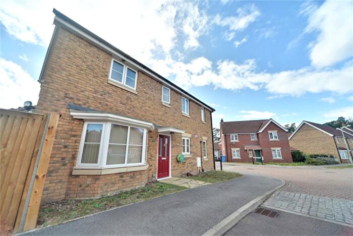 3 Bedroom Semi Detached House To Rent In Evergreen Way, Mildenhall, Bury St. Edmunds, Suffolk, IP28