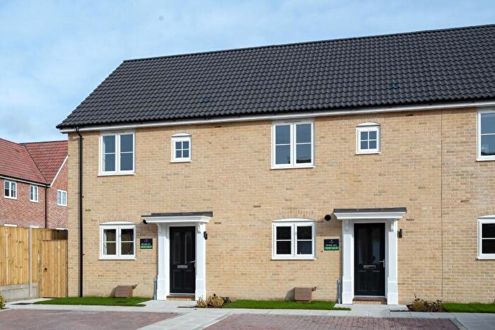 3 Bedroom Terraced House For Sale In Kingsfleet, Josiah Drive, Thetford, Norfolk, IP24