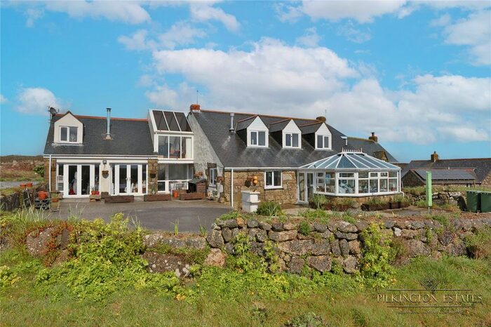 4 Bedroom Semi-Detached House For Sale In Porthcurno, Churchtown, St. Levan, Penzance, TR19