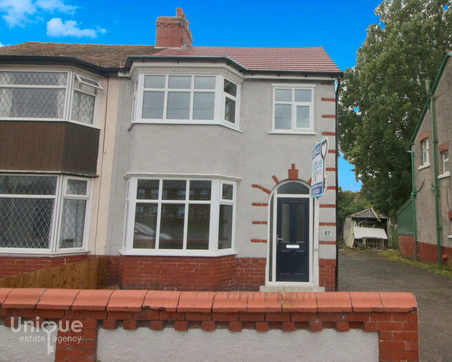 3 Bedroom Semi-Detached House To Rent In Manor Road, Fleetwood, Lancashire, FY7