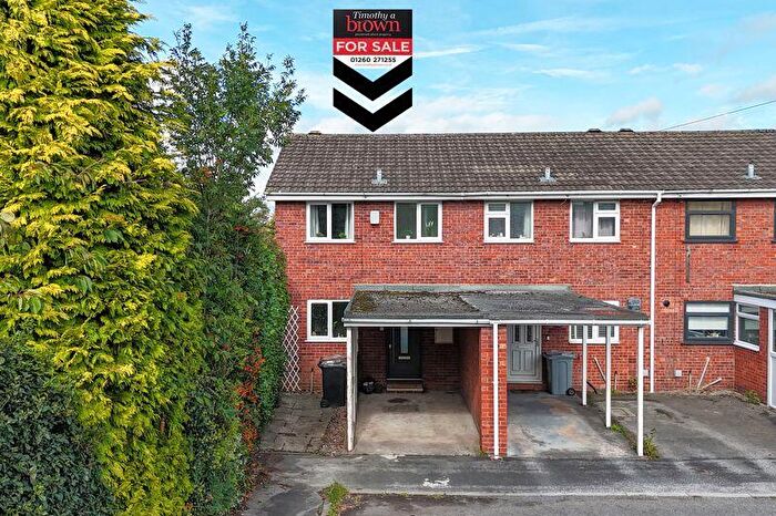 2 Bedroom End Of Terrace House For Sale In Wesley Court, Congleton, CW12