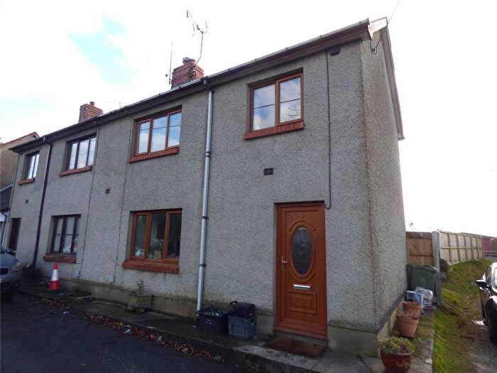 2 Bedroom Semi-Detached House For Sale In Lisburne Row, Pontrhydfendigaid, Ystrad Meurig, Ceredigion, SY25