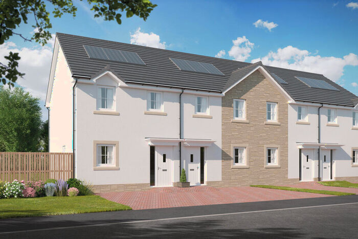 3 Bedroom Terraced House For Sale In Off Montgomerie Park Drive, Irvine, Ayrshire, KA11