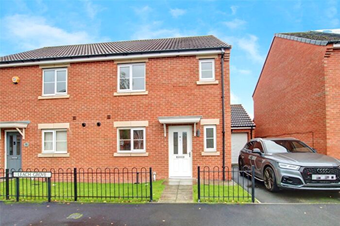 3 Bedroom Semi Detached House For Sale In Leach Grove, Darlington, DL3