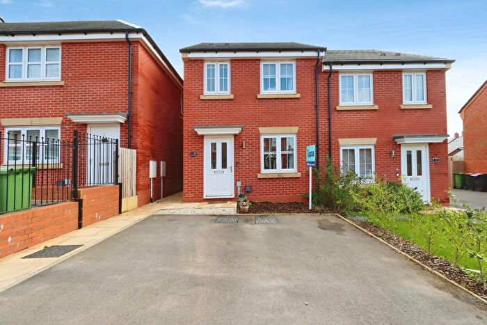2 Bedroom Semi Detached House For Sale In John Jaundrell Close, Telford, TF2