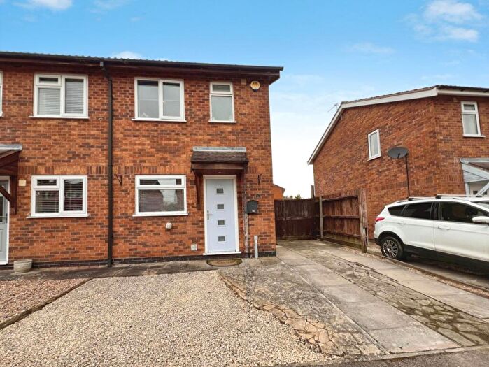2 Bedroom Semi Detached House For Sale In Bushnell Close, Broughton Astley, Leicester, LE9