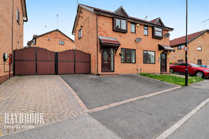 2 Bedroom Semi-Detached House For Sale In Nether Ley Avenue, Chapeltown, S35