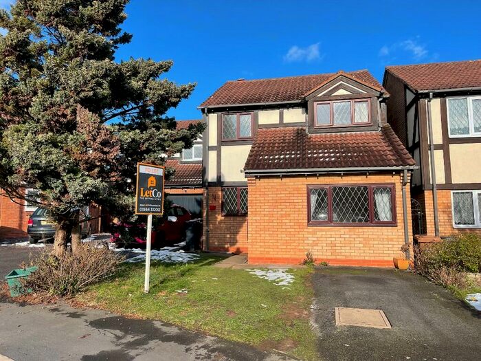 3 Bedroom Detached House To Rent In Tilesford Close, Solihull, West Midlands, B90