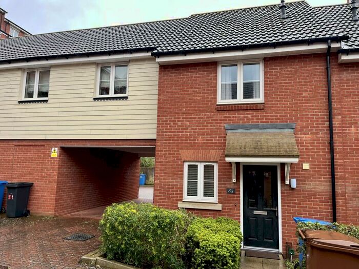 2 Bedroom Terraced House To Rent In Meridian Rise, Ipswich, IP4