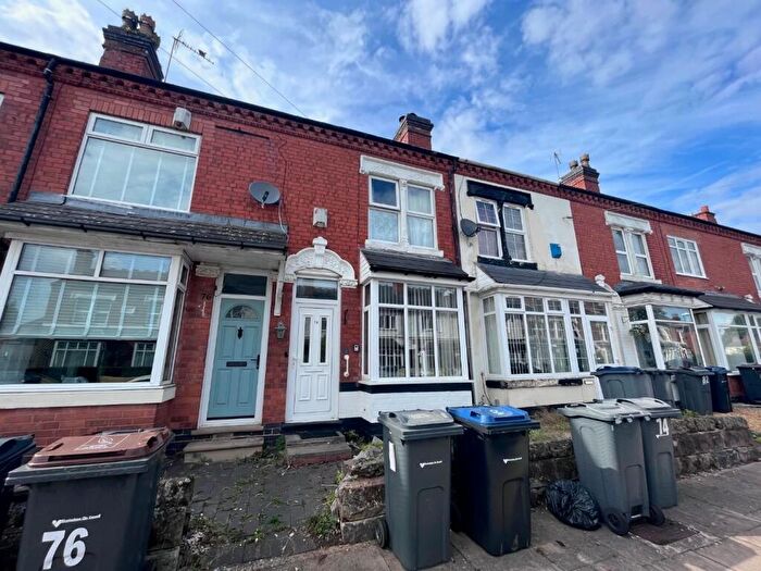 2 Bedroom Terraced House To Rent In Hampton Court Road, Birmingham, B17
