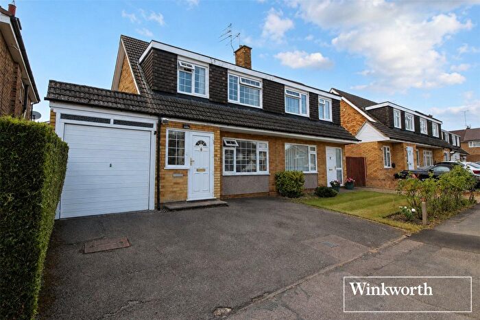 3 Bedroom Semi-detached House For Sale In Chandos Road, Borehamwood, Hertfordshire, WD6