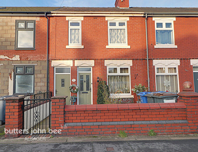 3 Bedroom Terraced House For Sale In Ravens Lane, Bignall End, ST7