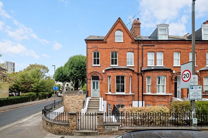 5 Bedroom End Of Terrace House For Sale In Rosehill Road, London, SW18