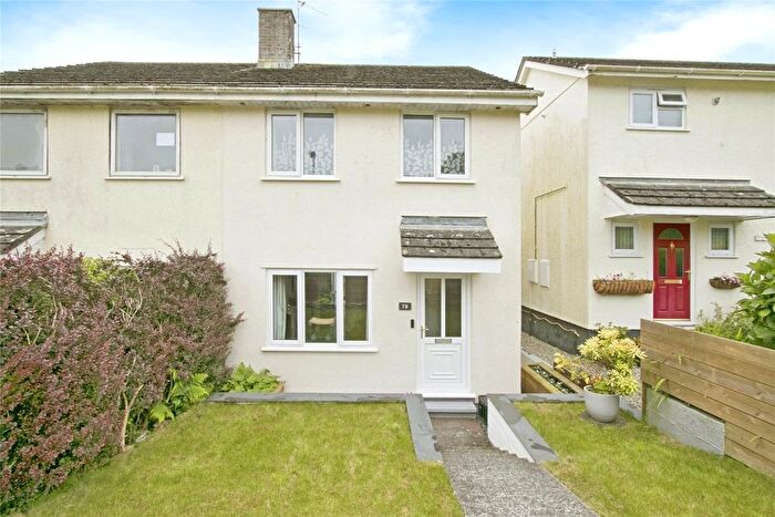 3 Bedroom Semi-Detached House For Sale In Ventonlace, Grampound Road, Truro, Cornwall, TR2