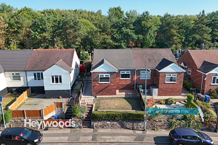 2 Bedroom Semi-Detached Bungalow For Sale In Newcastle Street, Silverdale, Newcastle-under-Lyme, Staffordshire, ST5