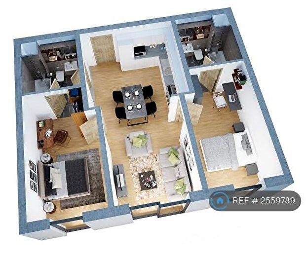 2 Bedroom Flat To Rent In Transmission House, Manchester, M4