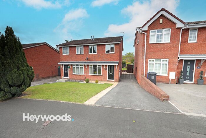 2 Bedroom Semi-Detached House For Sale In Darsham Gardens, Westbury Park, Newcastle-Under-Lyme, Staffordshire, ST5